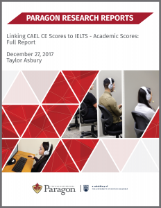 Linking CAEL CE Scores to IELTS-Academic Scores: Full Report